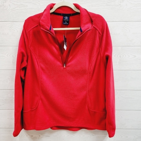 Lands' End Jackets & Blazers - Lands End Fleece Pullover